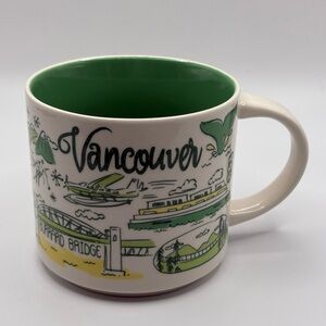 2019 Vancouver Starbucks Coffee Cup Mug 14oz Been There Across The Globe Series